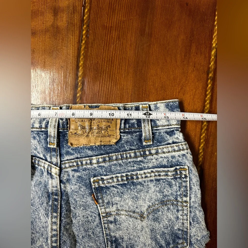 Levi’s Orange Tag Vintage Shorts Size 26-27 - Picture 11 of 15